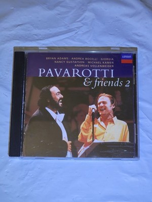 Luciano Pavarotti & Friends 2 CD Live Modena 1994 Bryan Adams Andrea Bocelli Gio