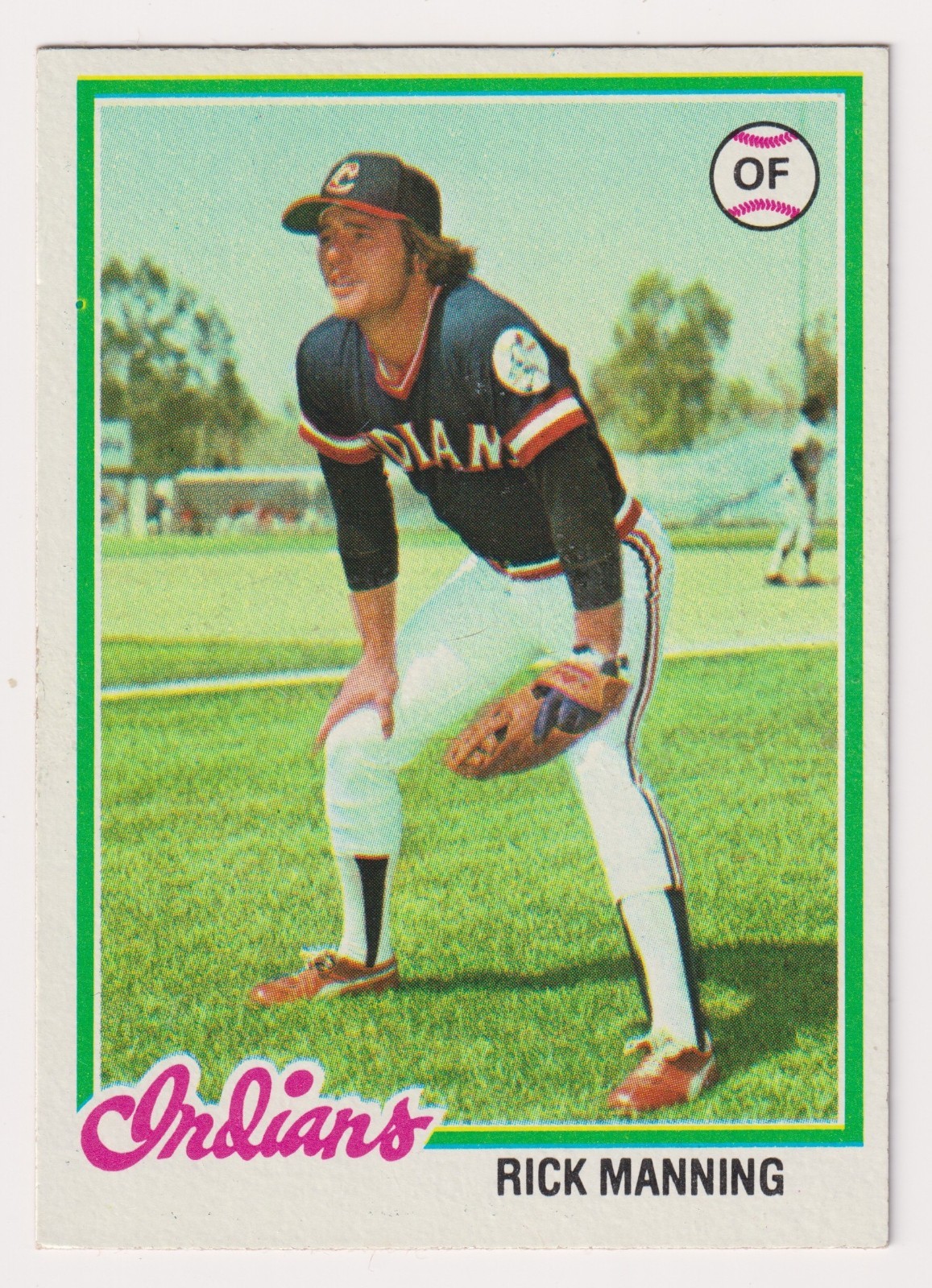 1978 Topps #11 Rick Manning Cleveland Indians
