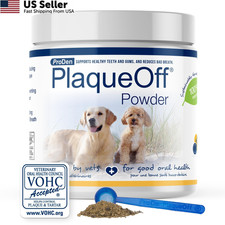 ProDen PlaqueOff Powder for Pets - Cat Dog Breath 6.35 Ounce Pack of 1