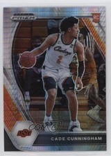 2021-22 Panini Prizm Draft Picks Hyper Prizm Cade Cunningham #1 12jg