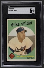 Top 10 Duke Snider Baseball Cards 19