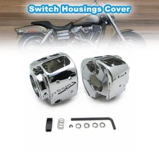 Switch Housings Cover Housing Handle Bar Fits For ​Harley Sportsters 1996-2006