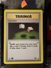 Gambler [1st Edition] #60 Prices | Pokemon Fossil | Pokemon Cards