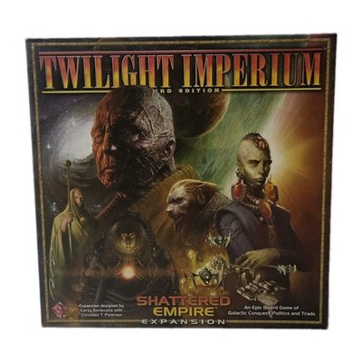 FFG Twilight Imperium Shattered Empire Expansion (3rd Ed) Box VG+/NM