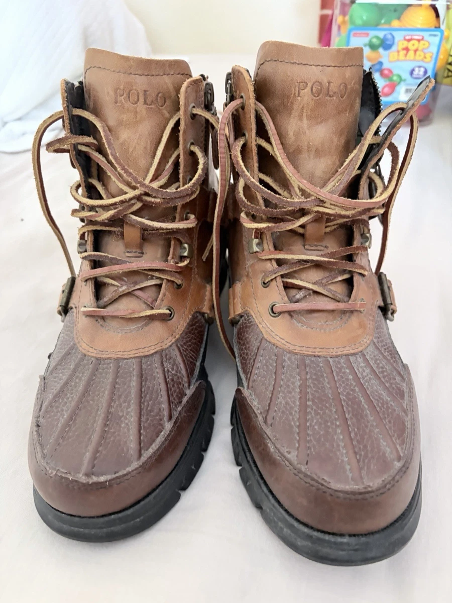Polo Ralph Lauren Solid Zip Boots for Men for Sale | Shop New