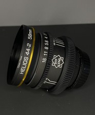HELIOS 44-2 Canon EF Cine REHOUSE 58mm F2 ANAMORPHIC BOKEH FLARE AMBER Lens