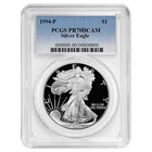 1994-P Proof $1 American Silver Eagle PCGS PR70DCAM Blue Label