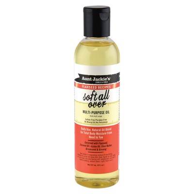 Flaxseed Multi Use Oil 8Oz W/ Avocado Coconut Marshmallow Hair Body Moisturizing