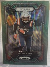 2023 Panini Prizm #205 Kyle Dugger Green Wave New England Patriots Football Card