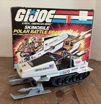 1983 GI Joe Polar Battle Bear Complete With Box