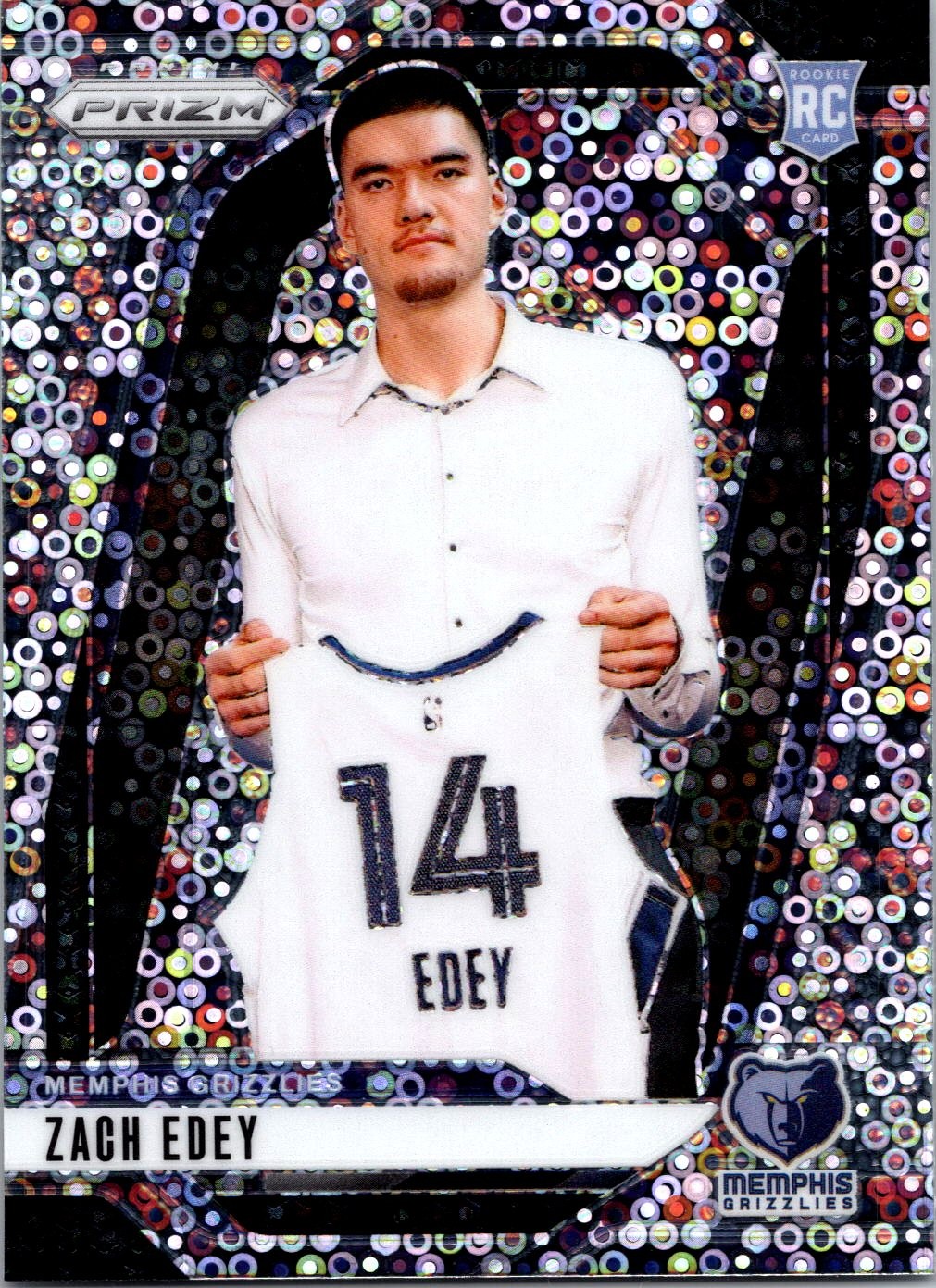 2024-25 Panini Prizm #249 Zach Edey Prizms Fast Break