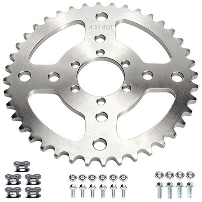 Ciloyu 40 Tooth Sprocket 420 Chain 40Mm Bore Replacement For Coleman Bt200X