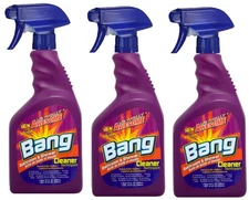 3 PACK- Bang Bathroom Cleaner for Stains, Soap Scum, Grout & Hardwater 32oz Each