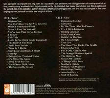 GLEN CAMPBELL - LOVE & LIVE NEW CD