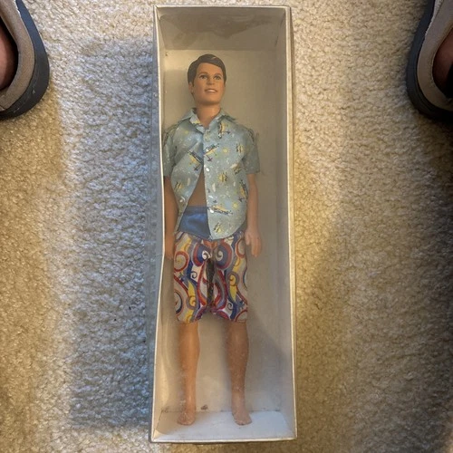 Mattel Ken Doll 1968. Surfer Outfit. Brown Hair