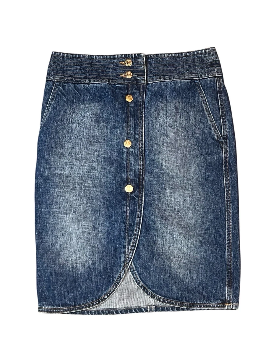 Saint Laurent Denim Regular Size Skirts for Women for sale | eBay