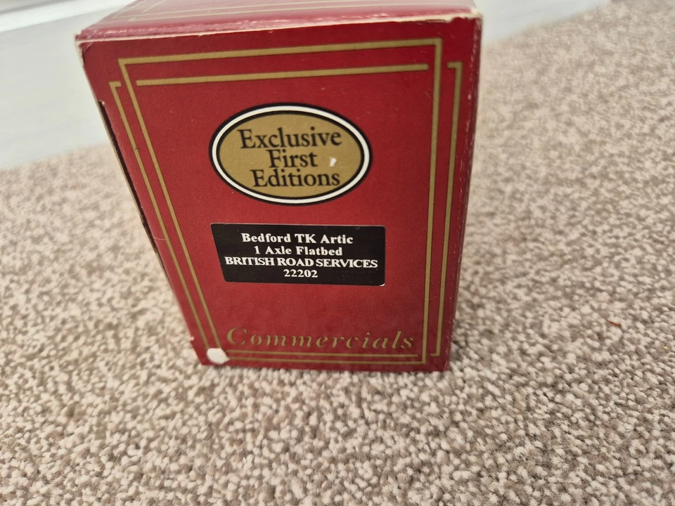 Efe Oo 1/76 Bedford Tk Artic 1 Asse Piattaforma Brs Camion Diecast 22202 - Immagine 4 di 4