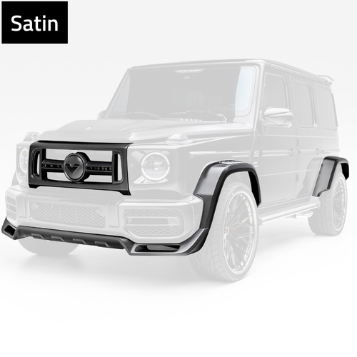 Vorsteiner Aero Large Corps Carbone Fibre Pp 2x2 Satin Pour Mercedes Benz G63 - Photo 2 sur 12