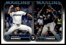 2024 Topps Update #US185 Jhonny Pereda / Emmanuel Ramirez RCOM, RC
