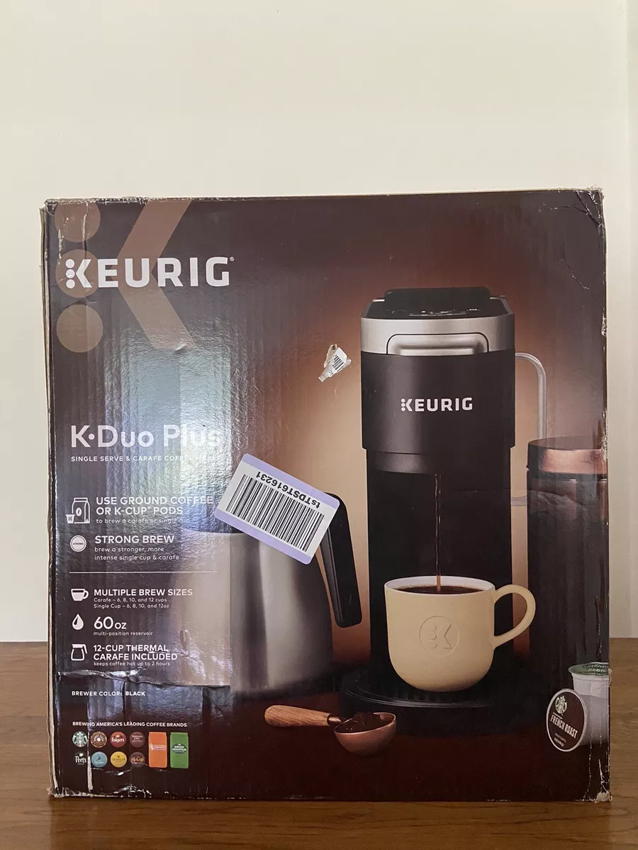 Keurig K-Duo Plus Single Serve and Carafe Coffee Maker & 12-Cup #MF9820