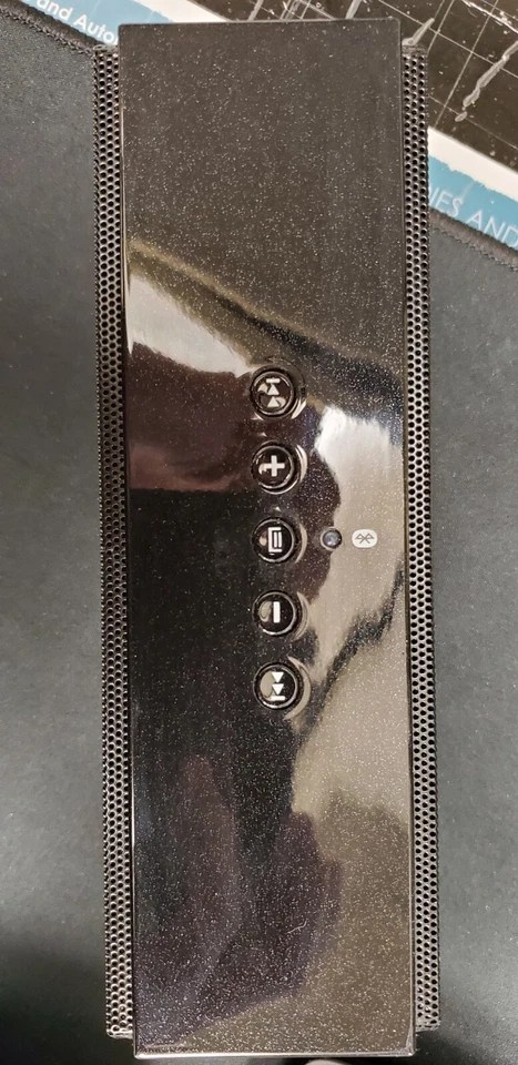 🔥AmazonBasics Wireless Bluetooth Dual 3W Speaker Built-in Microphone -Black - Image 2 of 4