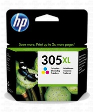 Image of Genuine Original HP 305XL Colour Ink Cartridge For ENVY 6420e Inkjet Printer