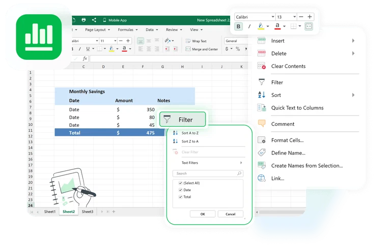 MobiOffice Lifetime License + 5 GB MobiDrive storage by mobisystems - Image 3 of 4