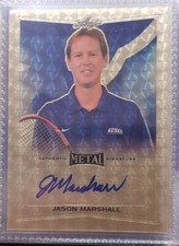 2016 Leaf Metal Tennis Base Super Auto Jason Marshall #1/1