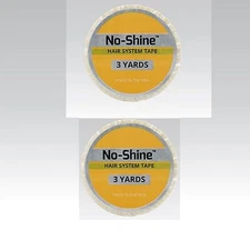 Walker No shine Two Roll 1/2" x 3 yards Tape Roll for Lace wigs,Toupee .