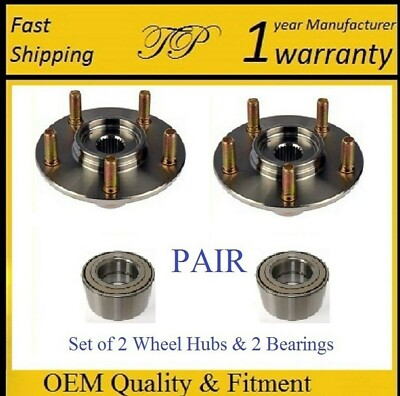 Front Wheel Hub & Bearing Kit For MAZDA CX-9 2007-2015 (PAIR)