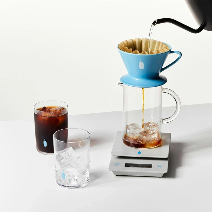 プリンセス ブルー　コーヒーポット USA】Corning Ware ブルーコーンフラワー コーヒーポット