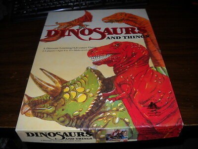 Dinosaurs and Things: Learning/Adventure Game: Complete