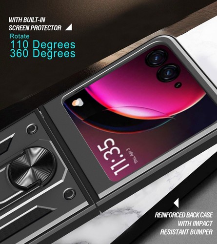 Coque pour Motorola Razr+ Plus 2025 60 Ultra Antichoc Anneau Support Armure Cover - Photo 23 sur 30