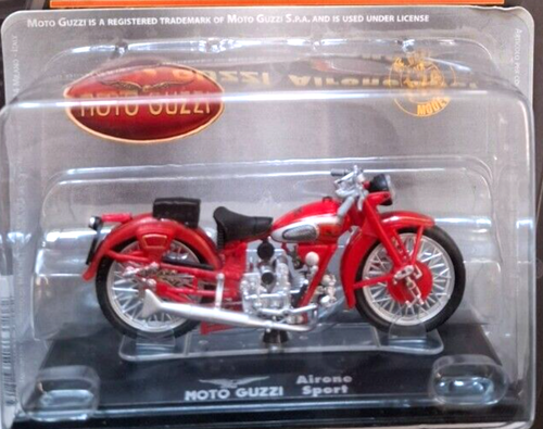 HACHETTE STARLINE 1:24 MOTO GUZZI AIRONE SPORT CON FASCICOLO 25 - Foto 2 di 2