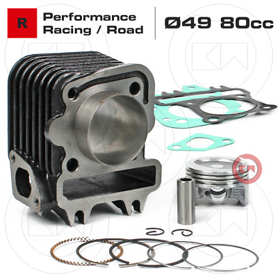 Kit Pistone Cilindro Teknix Per Aprilia 50 Minarelli - Ghisa Raffreddato Aria