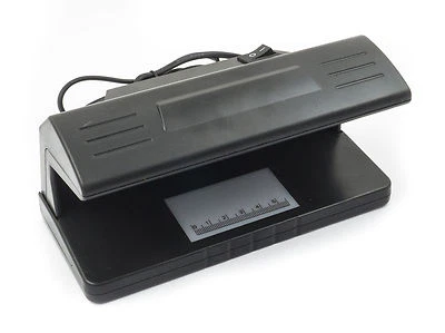 RILEVATORE BANCONOTE SOLDI FALSI FALSE UV ULTRAVIOLETTI MONEY DETECTOR 318
