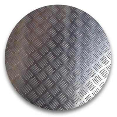 Couvercle Rond Quintett Pour Regard En Aluminium Tôle Larmée 3/4,5 Jusqu’À Ø950 - Photo 1/4