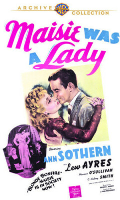 Maisie Was a Lady DVD 1941 Ann Sothern, Lew Ayres, C. Aubrey Smith
