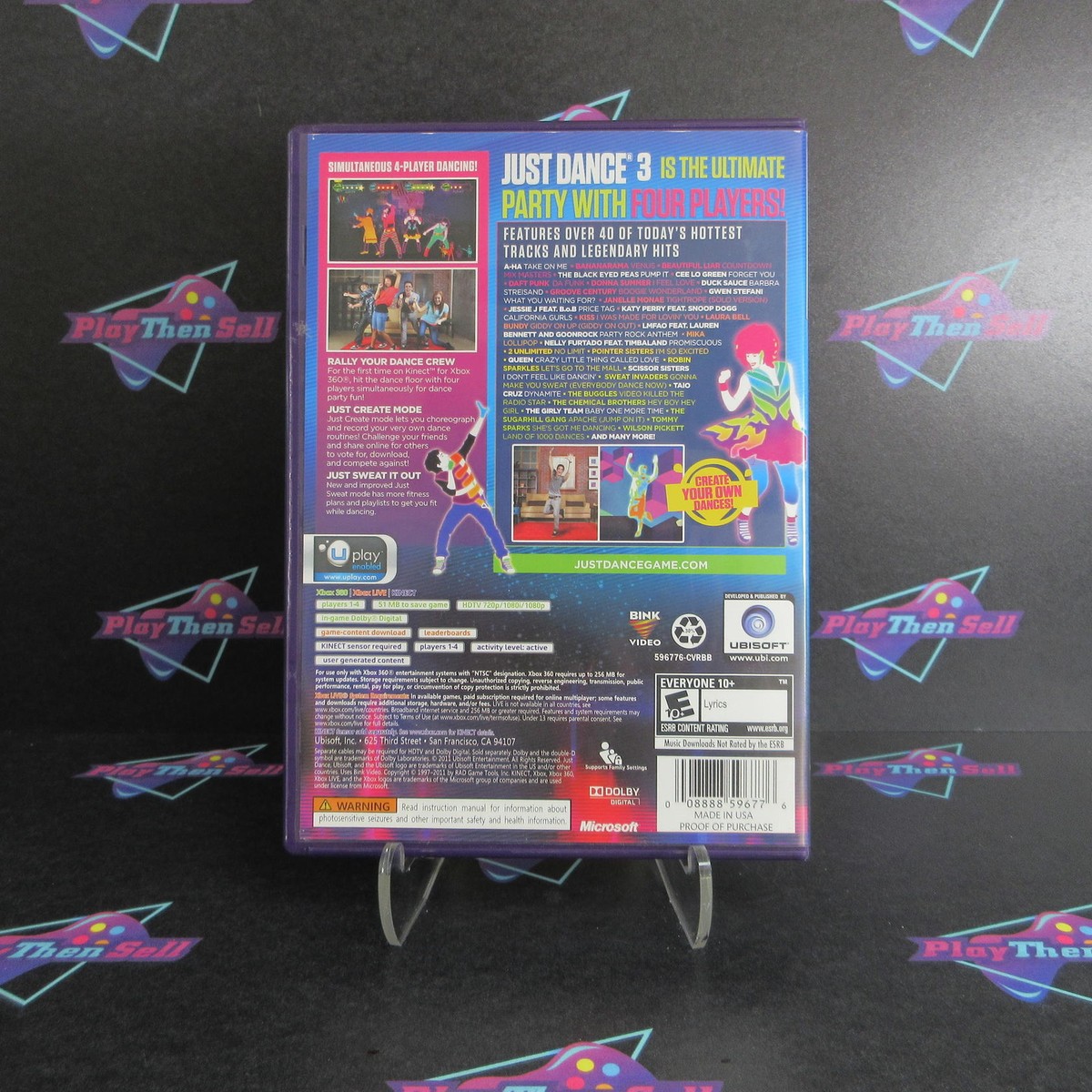Just Dance 3 Best Buy Edition Xbox 360 - Complete CIB