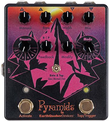 Earthquaker Devices Pyramids Solar Eclipse - Stereo Flanging Device
