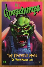 1996 Goosebumps The Haunted Mask Print Ad/Pos...