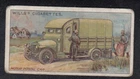 Vintage 1916 RUSSIA World War 1 Vehicle Card Russian MOTOR POSTAL CAR