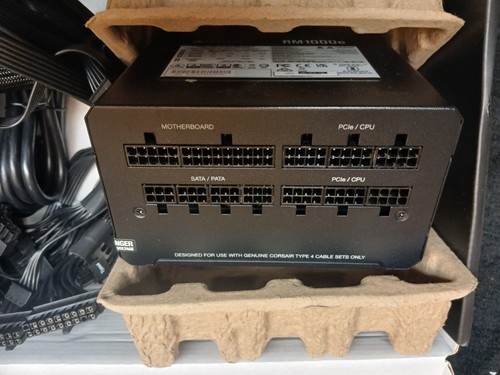 Corsair RM1000e PSU 80 Plus Gold 1000W Vollmodulares Netzteil - Bild 2 von 3