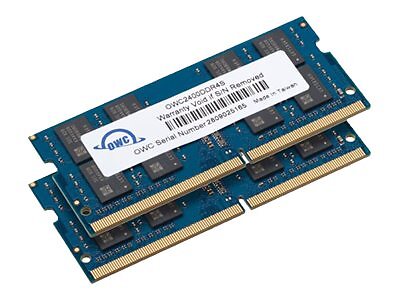 OWC OWC2400DDR4S32P 32 GB 2 x 16 GB DDR4 2400 MHz 260-pin OWC2400DDR4S32P