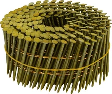 Duda Energy 2-1/4" 15 deg Carbon Steel Shank Siding Pallet Making Coil Nails