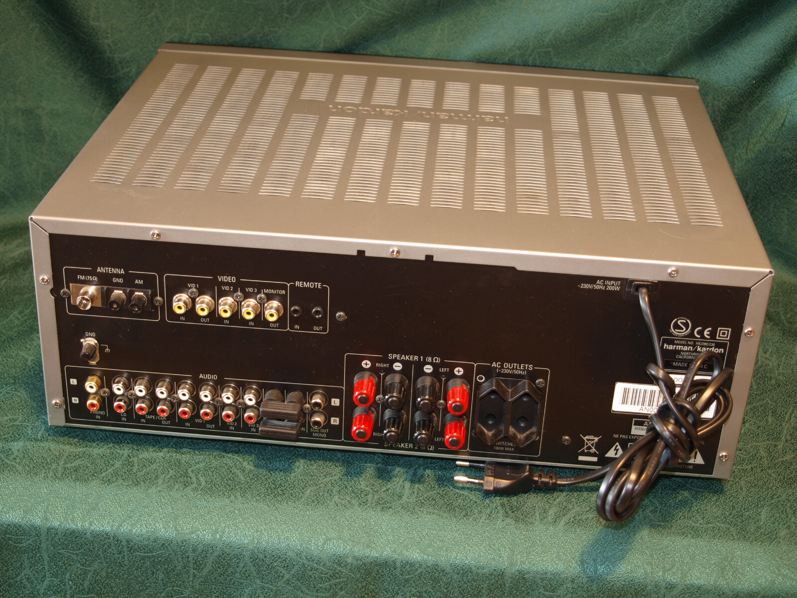 Harman Kardon HK 3380 High End Stereo Receiver mit Funktion eBay