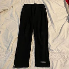 REI SP Small Petite Black Fleece Pants zipper base layer