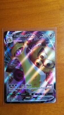 AEGISLASH VMAX 127/185 VIVID VOLTAGE FULL ART ULTRA RARE -Mint Pack/Sleeved
