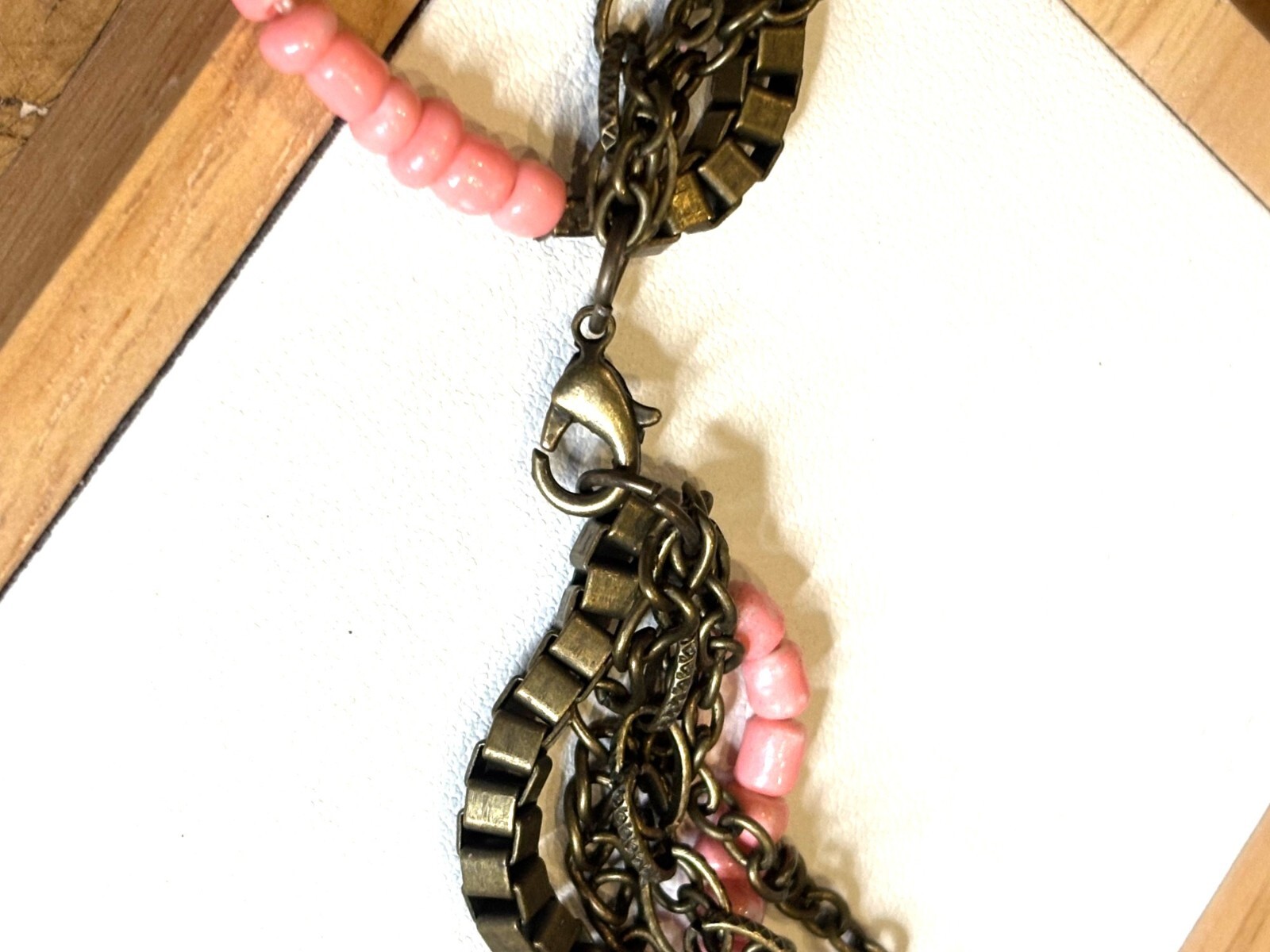 Layered Statement Necklace With Turquoise Spike B… - image 12