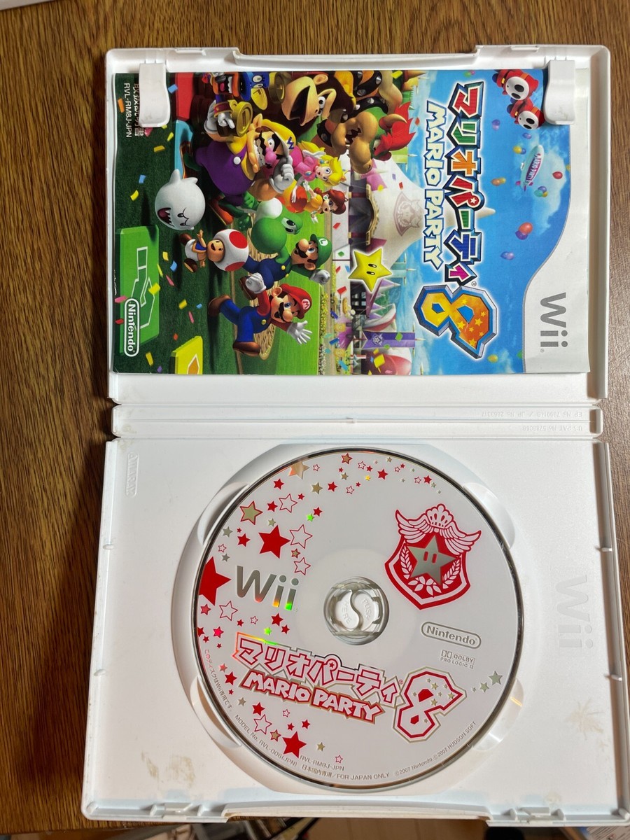 NINTENDO Wii NTSC-J JAPAN MARIO PARTY 8 | eBay